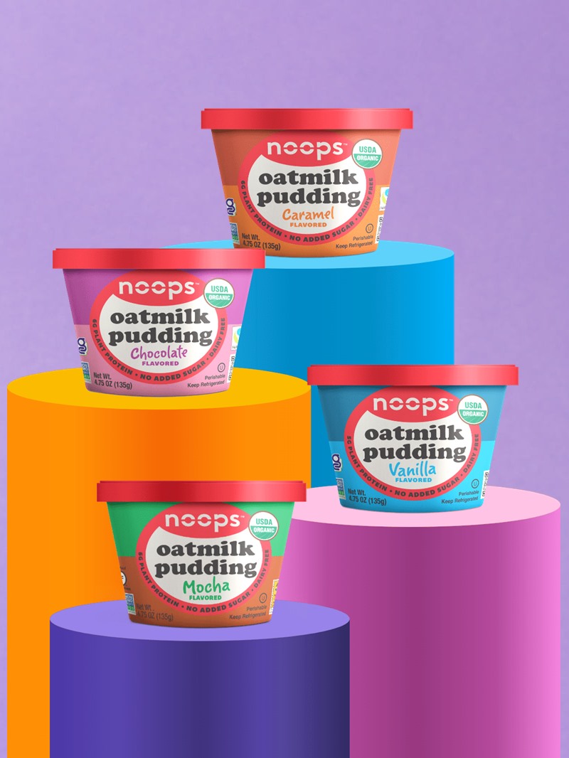 Noops Oatmilk Pudding is Organic & Allergy-Friendly - Grab a Spoon! Dairy-free, gluten-free, nut-free, soy-free, vegan dessert. Get info and read reviews here ...