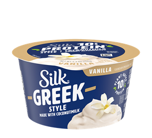 Silk Greek Style Yogurt Reviews and Info - Dairy-free, Plant-Based, Vegan, made with coconut milk and live active cultures