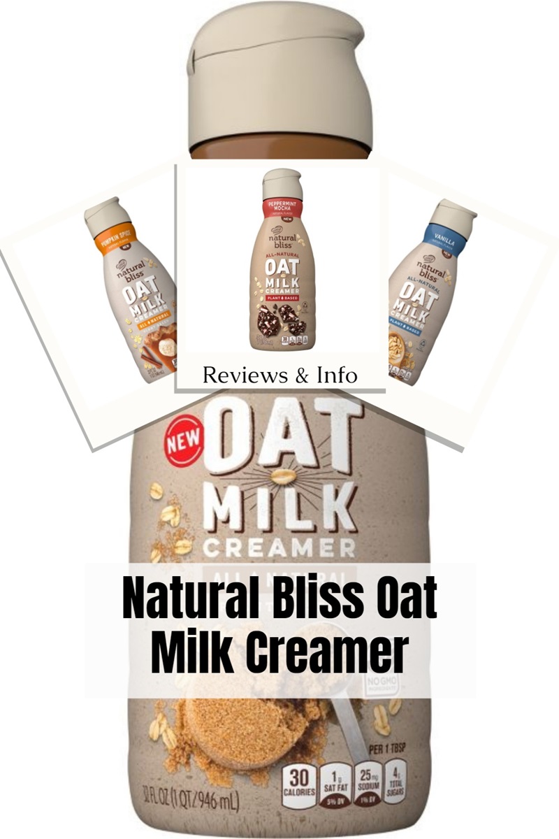 Natural Bliss Oat Milk Creamer Reviews and Info - dairy-free, vegan, and four flavors!