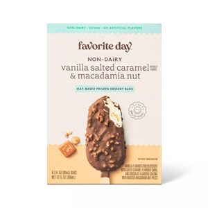 Favorite Day Oat Ice Cream Bars are Cool Vegan Finds at Target - Reviews and Info here on these Non-Dairy / Dairy-Free, Soy-Free Frozen Dessert Bars ...