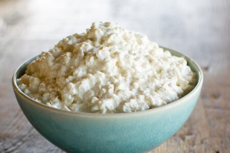 Amazing Dairy-Free Cottage Cheese Recipe! Four simple ingredients, minutes to make, delicious taste and great in recipes! Naturally keto, gluten-free, nut-free, vegan optional.