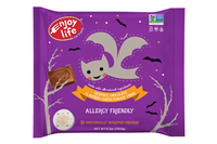 Enjoy Life Halloween Chocolate Minis - Gluten-Free, Dairy-Free, Nut-Free, Soy-Free, and Positively Delicious! Ricemilk Chocolate and Dark Chocolate Varieties.