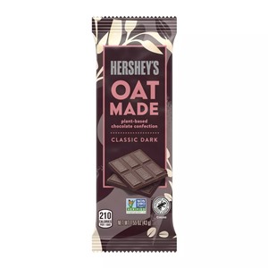 Hershey's Oat Made Chocolate Bars Reviews and Info - dairy-free, vegan, plant-based oat milk and dark chocolate