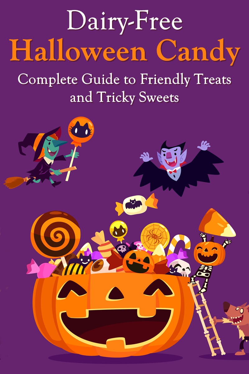 Your Guide to Dairy-Free Candy for Halloween! Includes vegan and allergy-friendly options, too!