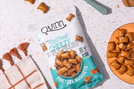 Quinn Filled Pretzels Reviews & Info (Gluten-Free, Dairy-Free, Vegan) - includes Plant-Based Cheezy and Dark Chocolat-y Peanut Butter
