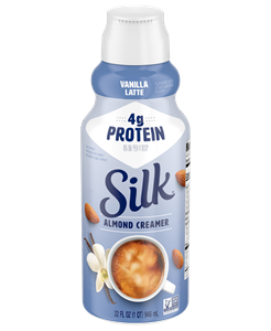 Silk Protein Almond Creamer is Enhanced with Plant-Based Protein and Vitamin A - Reviews and Info - Dairy-Free, Soy-Free, Vegan