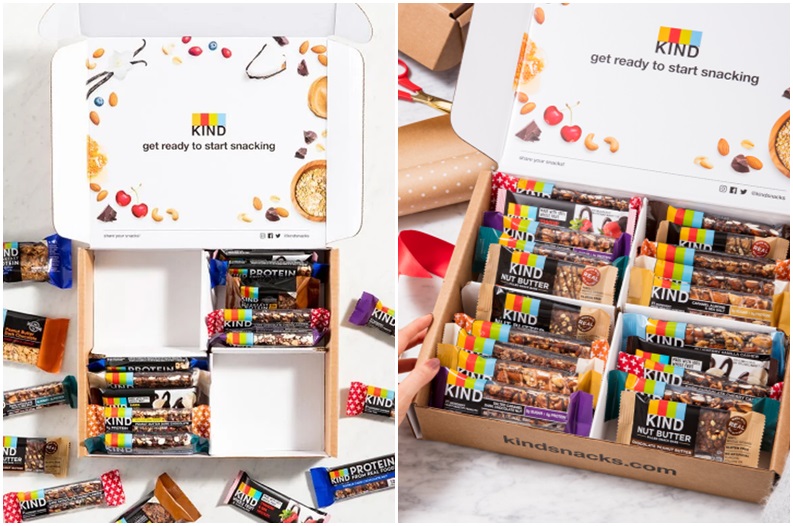 The Best Dairy-Free Food Gifts! Pictured: Kind Bar Build Your Own Box