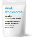 Drink Wholesome Protein Powder Reviews (Paleo & Vegan Varieties) - All dairy-free and made with whole foods, but regular line is made with egg white, vegan line with chickpeas!