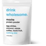 Drink Wholesome Protein Powder Reviews (Paleo & Vegan Varieties) - All dairy-free and made with whole foods, but regular line is made with egg white, vegan line with chickpeas!