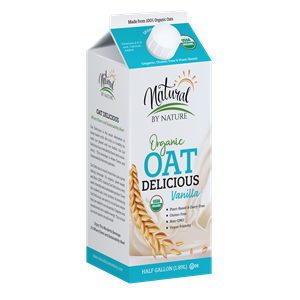 Natural by Nature Oat Delicious Reviews & Info - Organic Oat Milk - dairy-free, gluten-free, soy-free, vegan