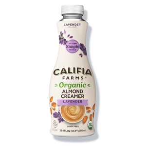 Califia Farms Almond Creamers Reviews and Info (formerly Almondmilk Creamers) - in several on-trend flavors and new Organic flavors with just 5 ingredients.
