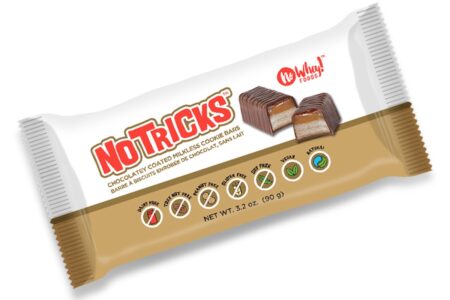 No Tricks Candy Bars Reviews and Info - Dairy-Free Copycat Twix from No Whey Foods - top allergen-free, gluten-free, vegan