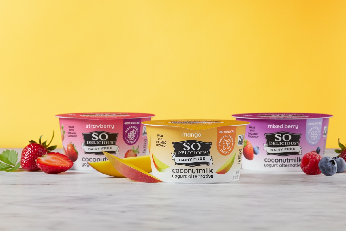 So Delicious Botanical Coconutmilk Yogurt Alternatives - Reviews and Info - Dairy-Free and Vegan Fruit Yogurts Infused with Botanical Extracts