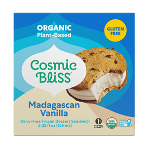 Cosmic Bliss Ice Cream Cookie Sandwiches Reviews (Plant-Based, Gluten-Free, Dairy-Free, Soy-Free) formerly Coconut Bliss