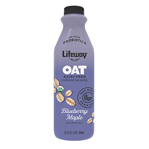 Lifeway Cultured Oat Milk Reviews and Information - dairy-free, gluten-free, nut-free, soy-free, and naturally prebiotic and probiotic - 10 live and active cultures