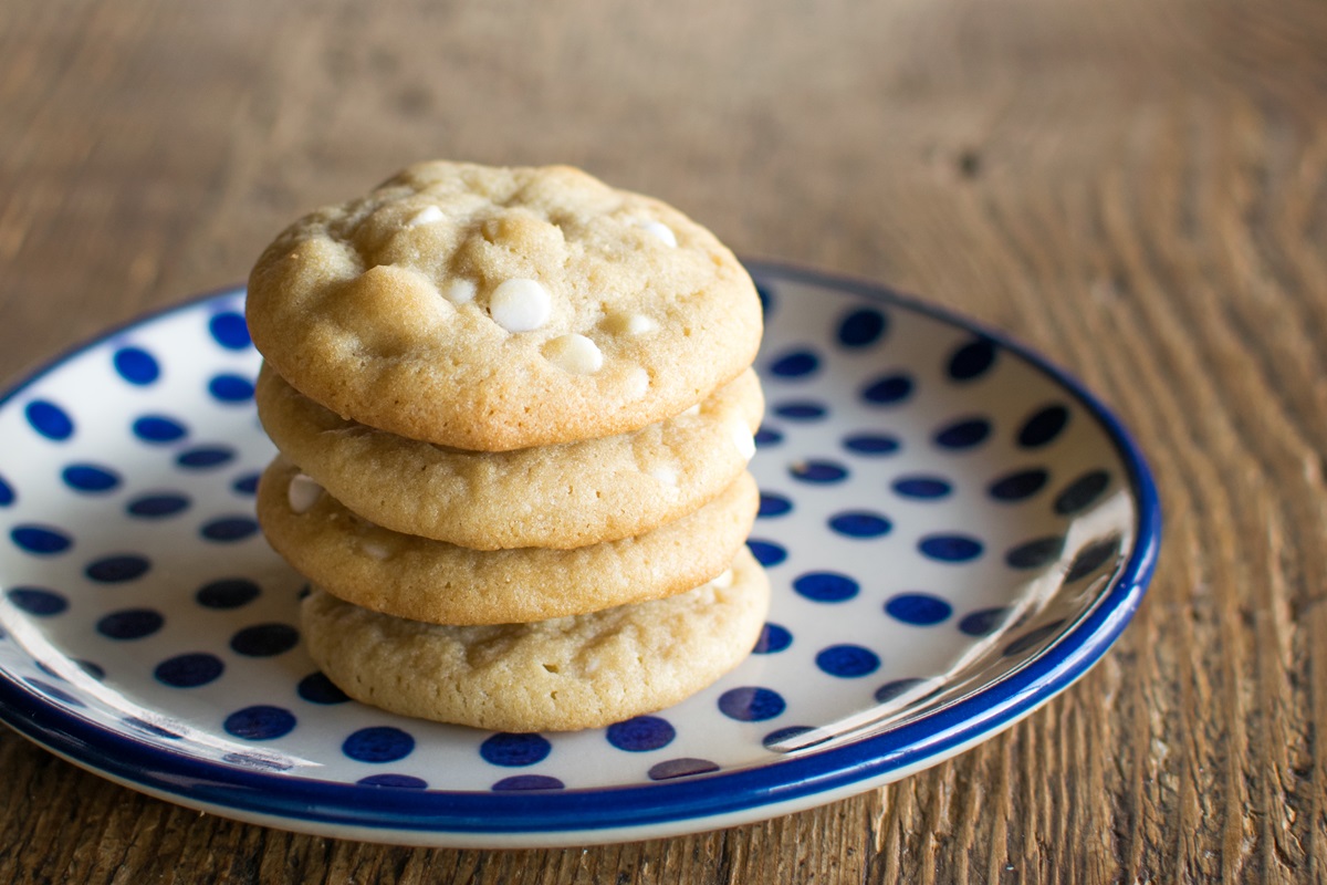 Dairy Free White Chocolate Cookies Recipe - better than Tollhouse!  Deliciously soft, tender and slightly chewy.