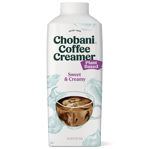 Chobani Plant-Based Coffee Creamer Reviews and Info - dairy-free, vegan, soy-free creamers in French Vanilla, Sweet & Creamy, Chocolate Hazelnut, and Caramel Macchiato. Full ingredients, availability, etc here ...