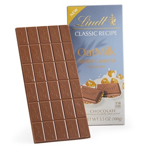 Lindt OatMilk Chocolate Bars Reviews & Info (Dairy-Free, Vegan)