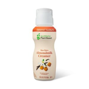 Good & Gather Non-Dairy Almondmilk Creamer Reviews & Info - dairy-free, soy-free, vegan, and sold exclusively at Target stores