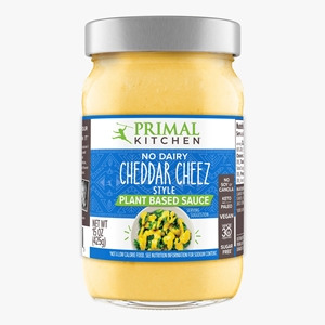 Primal Kitchen Cheez Sauce - No Dairy Cheddar Reviews & Info - vegan, paleo, keto, allergy-friendly - nut-free, dairy-free, gluten-free, and seed-free!