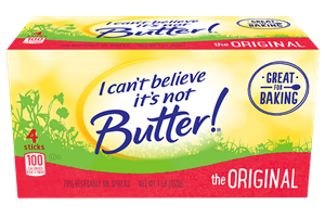 I Can't Believe it's Not Butter Baking Sticks Transition to New Dairy-Free and Vegan Formula