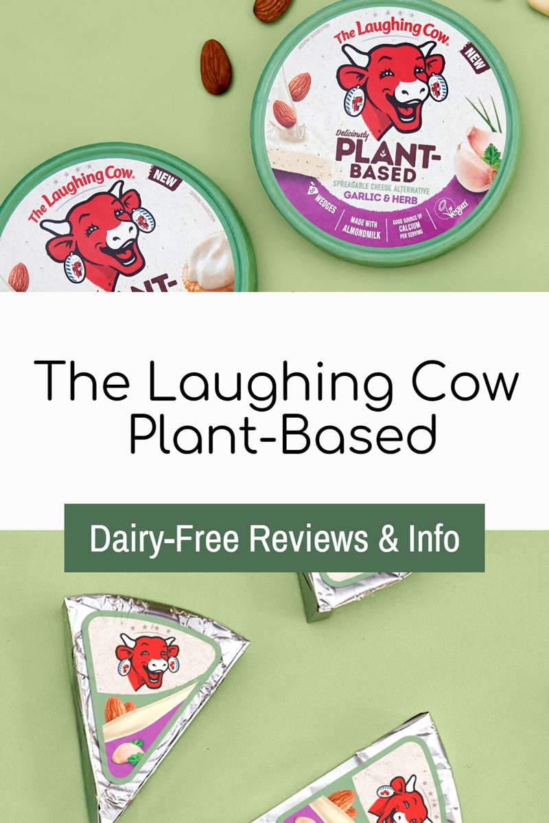 The Laughing Cow Plant-Based Cheese Alternative Reviews & Info - dairy-free, vegan, nostalgic, spreadable cheese wedges in two varieties