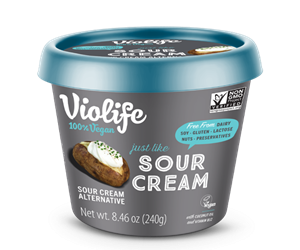 Violife Just Like Sour Cream Reviews and Info - dairy-free, gluten-free, nut-free, soy-free, and vegan friendly