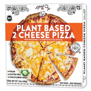 Tattooed Chef Plant Based Frozen Pizzas Reviews and Info - dairy-free and vegan with gluten-free varieties