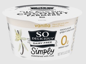 So Delicious Dairy Free Simply Yogurt Reviews and Info - Added Sugar Free, Plant Based, Allergy Friendly, All Natural
