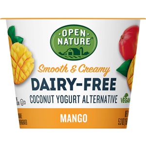 Open Nature Dairy-Free Coconut Yogurt Reviews & Info - vegan, live & active cultures, available at the entire Albertsons family of stores - Safeway, Vons, United, etc