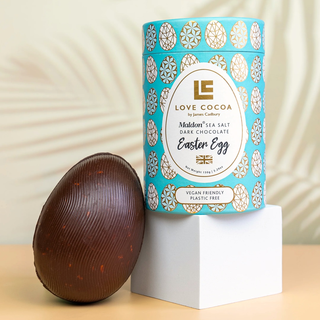Dairy-Free Easter Chocolate in Australia, the UK and the rest of Europe - most options are vegan and gluten-free, some soy-free and nut-free, too! Pictured: Love Cocoa