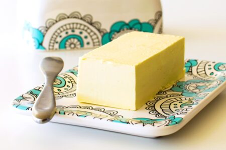 Homemade Dairy-Free Butter Alternative that's Just Like Store Bought. Great for Cooking, Spreading, and Baking - even cookies! Plant-based, gluten-free, soy-free, allergy-friendly.