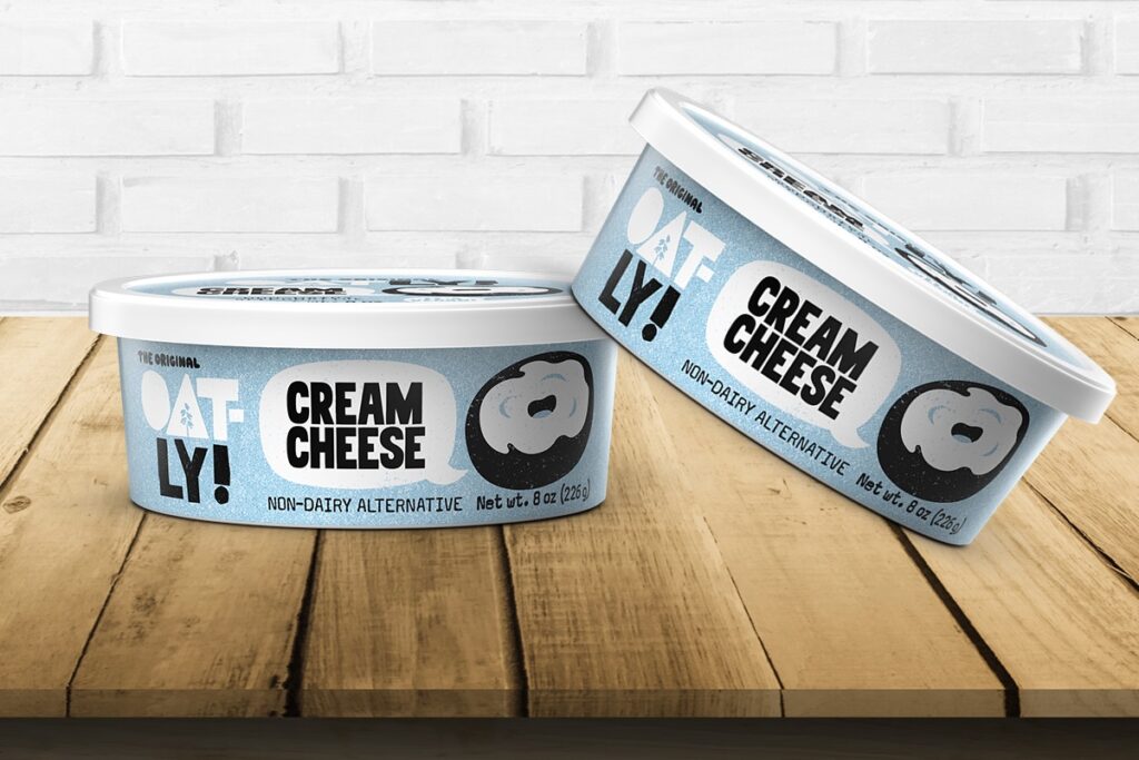 Oatly Cream Cheese Reviews & Info - the first oatmilk dairy-free cream cheese alternative. Also vegan, gluten-free, and allergy-friendly