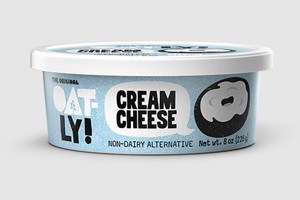 Oatly Cream Cheese Reviews & Info - the first oatmilk dairy-free cream cheese alternative. Also vegan, gluten-free, and allergy-friendly