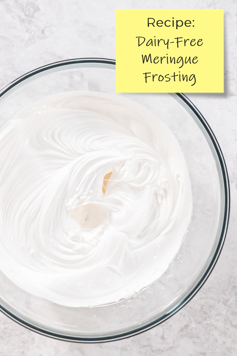 Dairy-Free Meringue Frosting Recipe with Just Two Ingredients
