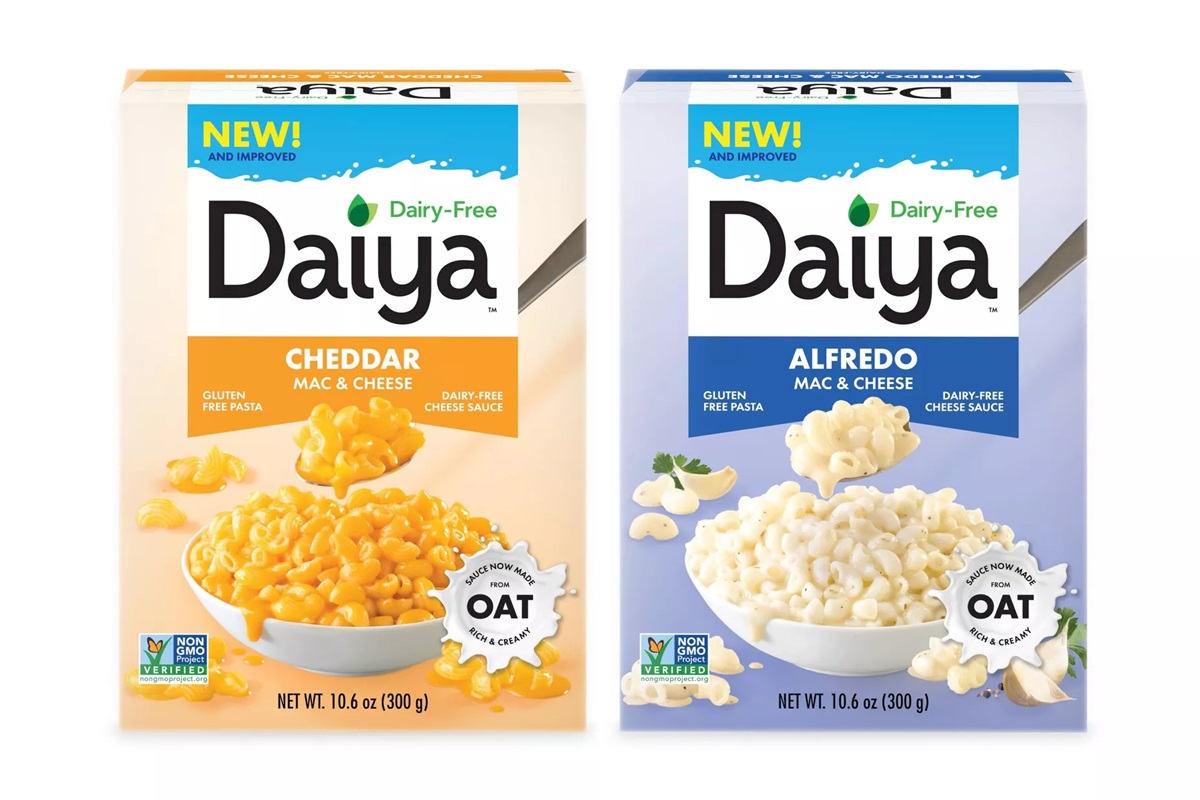 Daiya Mac & Cheese Reviews and Info - All New Formula - now made with oat milk cheesy sauce. Still vegan, gluten-free, nut-free, and soy-free.