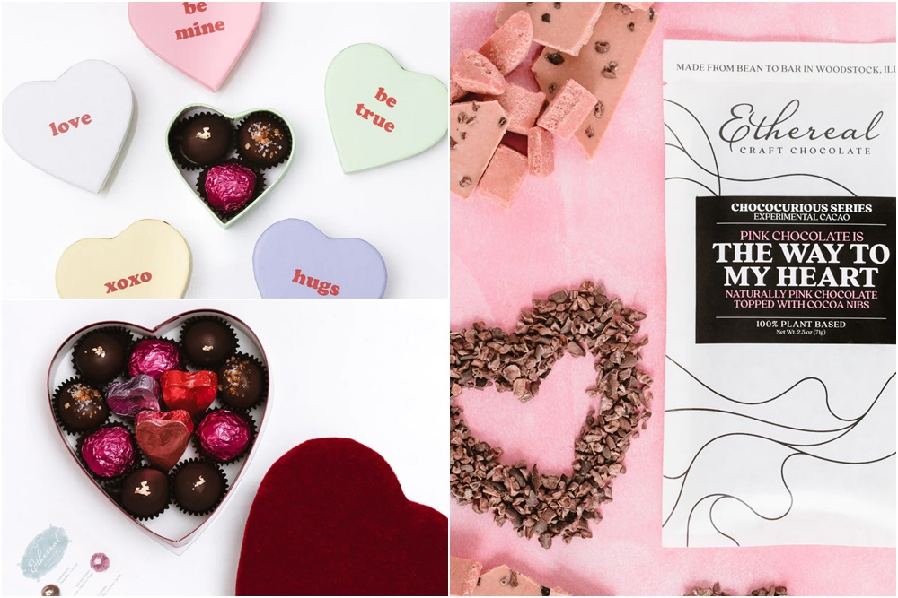 Guide to the Best Dairy-Free Valentine Chocolate: Over 25 Chocolatiers with truffles and other chocolate confections that will make their heart melt. Includes organic, vegan, gluten-free, soy-free, nut-free, organic, paleo, sugar-free, and keto options.