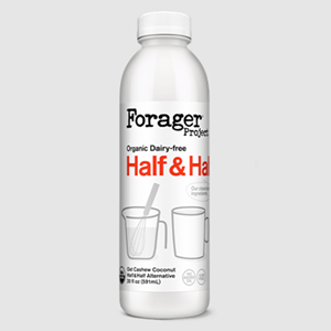 Forager Project Dairy-Free Half & Half Reviews & Info - All new formula free of oil, gums, lecithin, and flavors. Clean ingredients, also gluten-free, vegan, and paleo friendly.