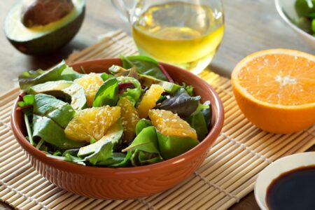 Dairy-Free Sesame Orange Salad Dressing Recipe with 3 Full Salad Recipe Options - gluten-free and vegan optional