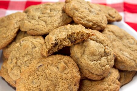 Allergy-Friendly Chocolate Chip Cookies - gluten-free, dairy-free, egg-free, nut-free, and soy-free but made without substitutes!