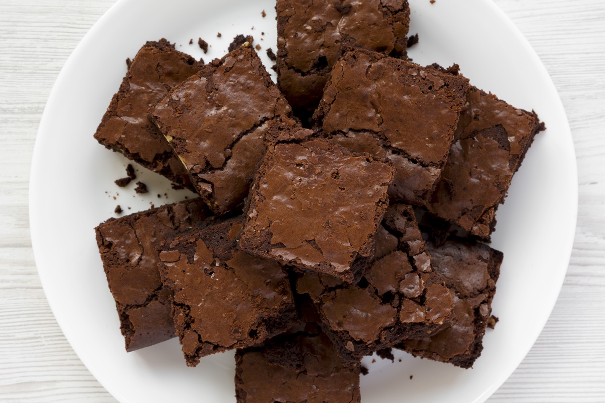 How to Make Box Brownie Mix without Eggs or Dairy - simple ingredients, easy instructions, seamless swap for egg-free, dairy-free, and even vegan brownies from a box mix!