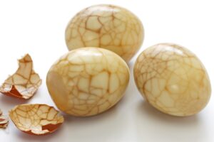 Taiwanese Tea Eggs Recipe - simple ceremonial tea recipe that also makes a great dairy-free, nut-free snack! Includes gluten-free and soy-free options.