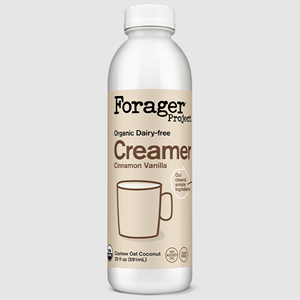 Forager Project Dairy-Free Creamers Reviews & Info - Pure, Clean, Certified Organic, Plant-Based, and Gluten-Free. no added oils, gums, or lecithin.