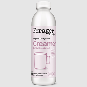 Forager Project Dairy-Free Creamers Reviews & Info - Pure, Clean, Certified Organic, Plant-Based, and Gluten-Free. no added oils, gums, or lecithin.